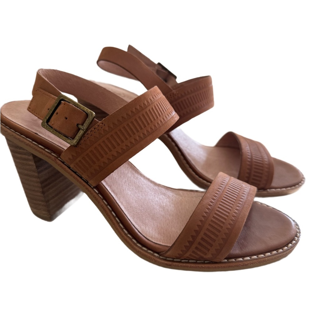 Madewell Tan Heeled Sandals